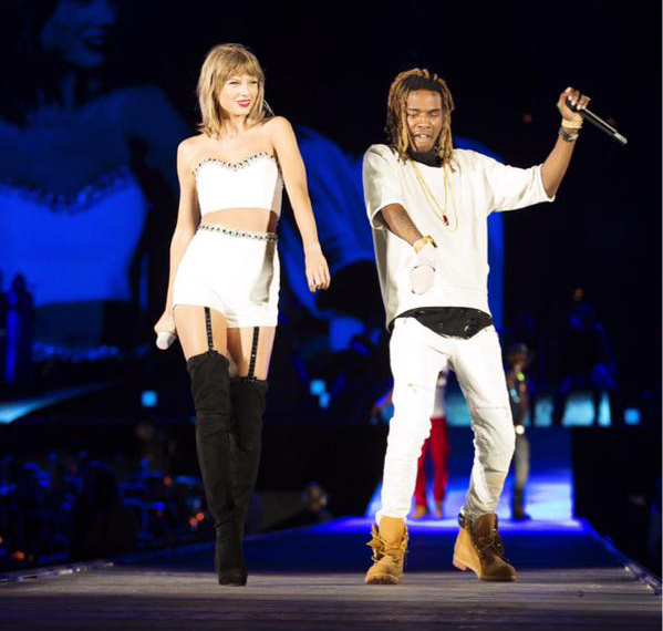 Guess Who’s The New ‘Trap Queen’? Taylor Swift Joined By Fetty Wap On Stage! Guess Who’s The New ‘Trap Queen’? Taylor Swift Joined By Fetty Wap On Stage!
